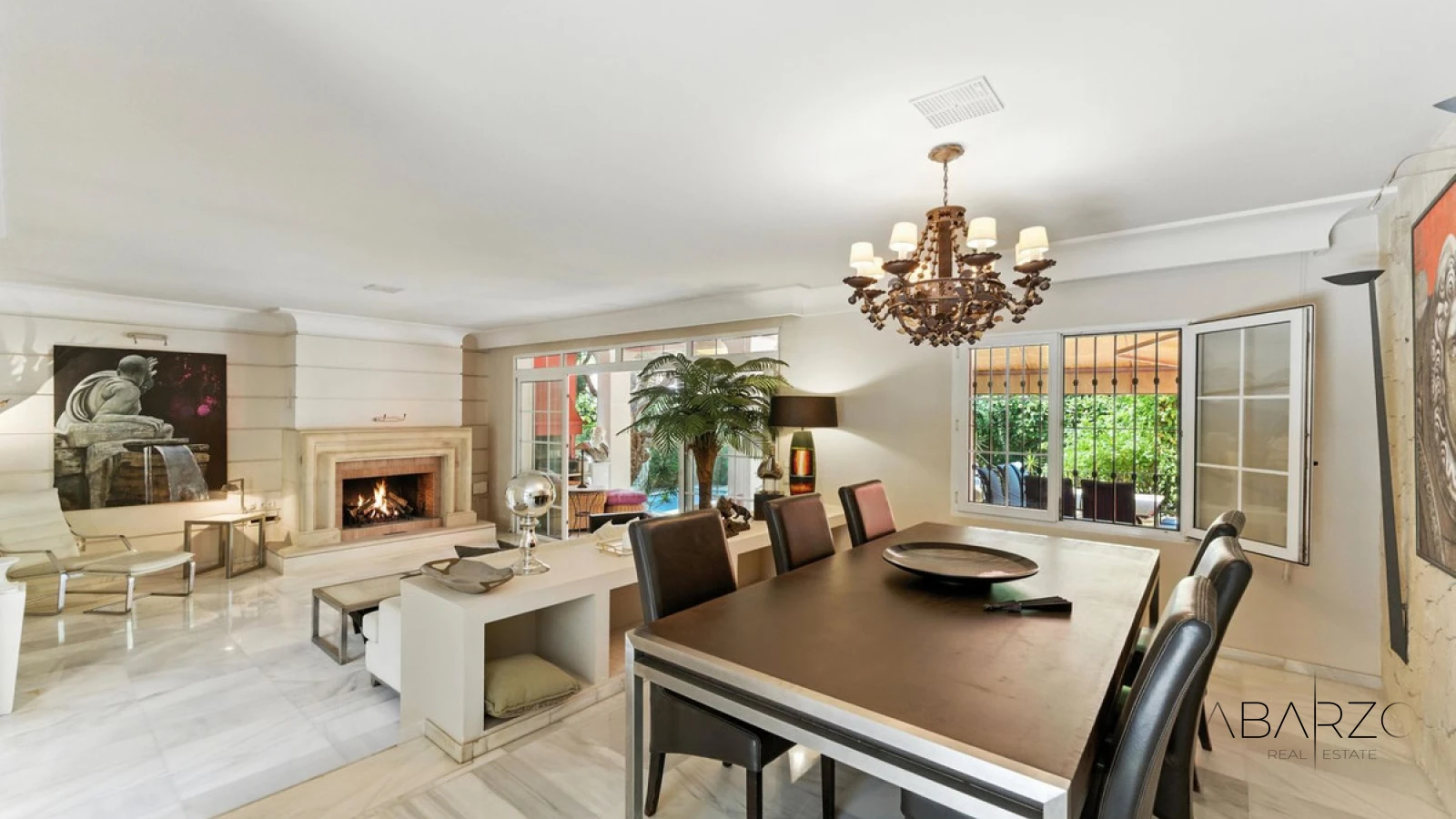 Villa andaluza con piscina y vistas panorámicas en Marbella — interior, Marbella Centro, Marbella (14 of 43)