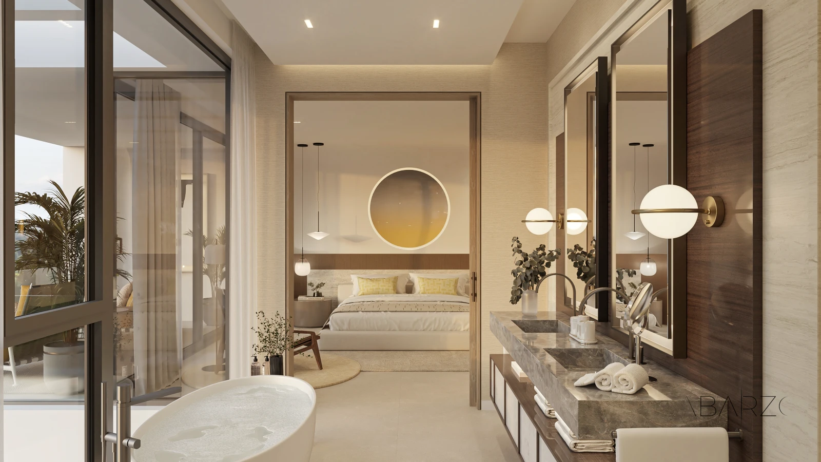 New Build Villas with community SPA, gym and indoor pool in Marbella — interior, Nueva Andalucía, Marbella (56 of 59)