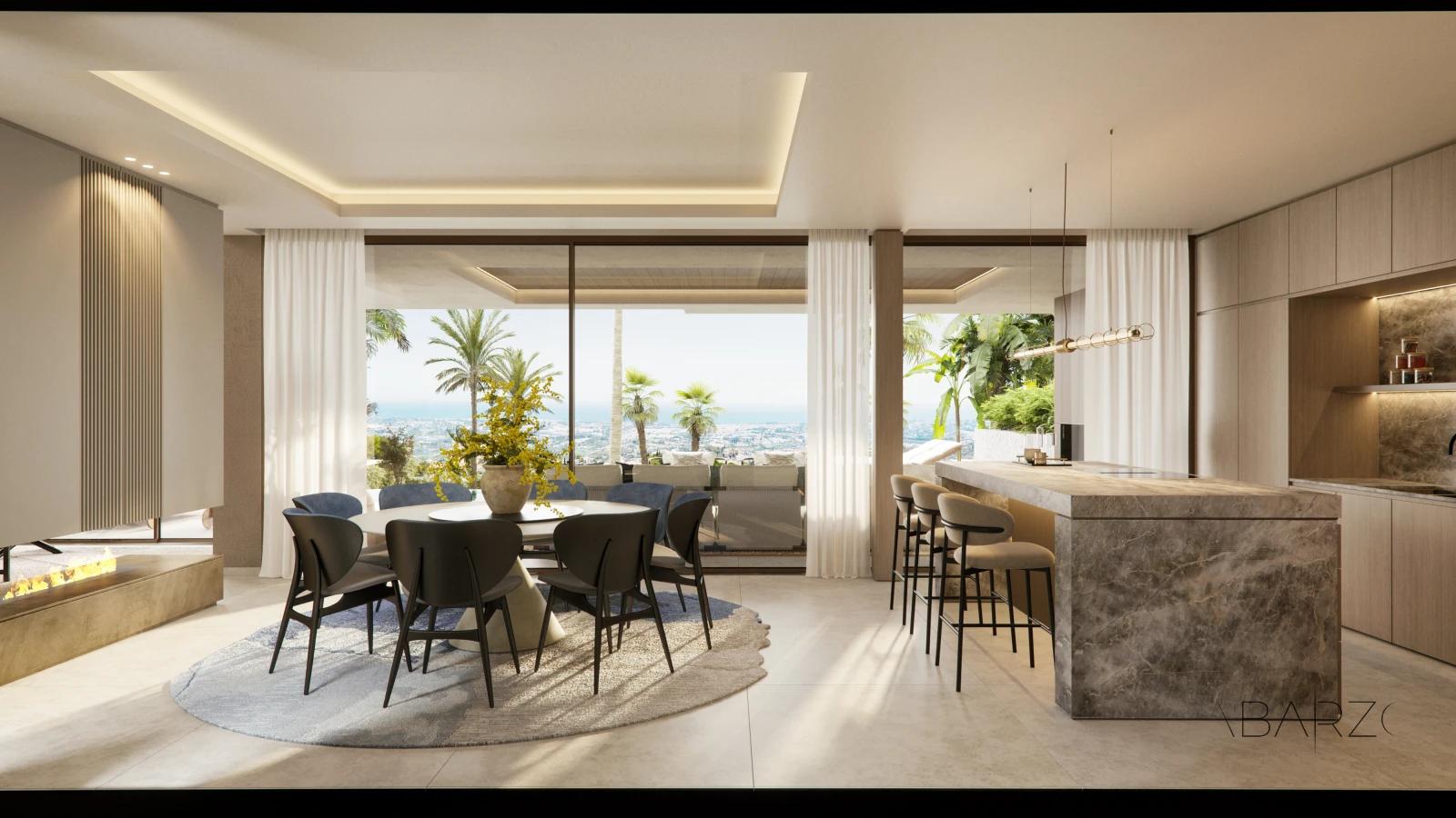 New Build Villas with community SPA, gym and indoor pool in Marbella — interior, Nueva Andalucía, Marbella (33 of 45)