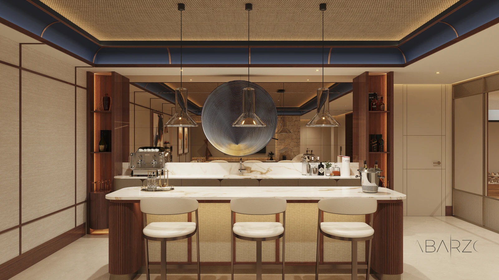 New Build Villas with community SPA, gym and indoor pool in Marbella — interior, Nueva Andalucía, Marbella (40 of 45)