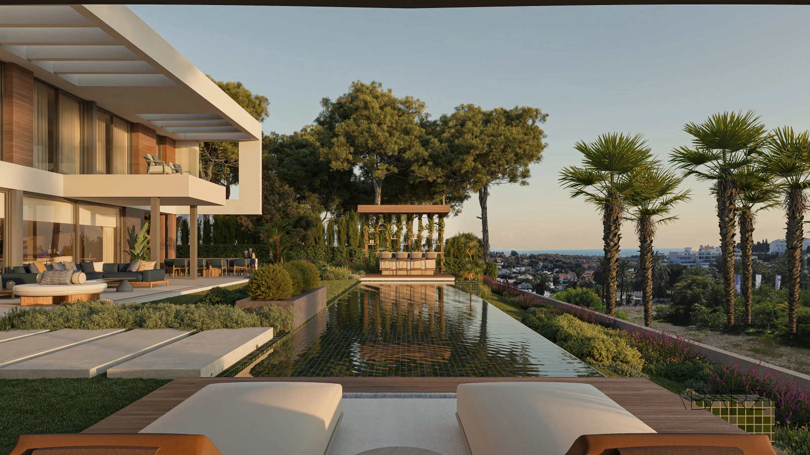 New Build Villas with community SPA, gym and indoor pool in Marbella — interior, Nueva Andalucía, Marbella (53 of 59)
