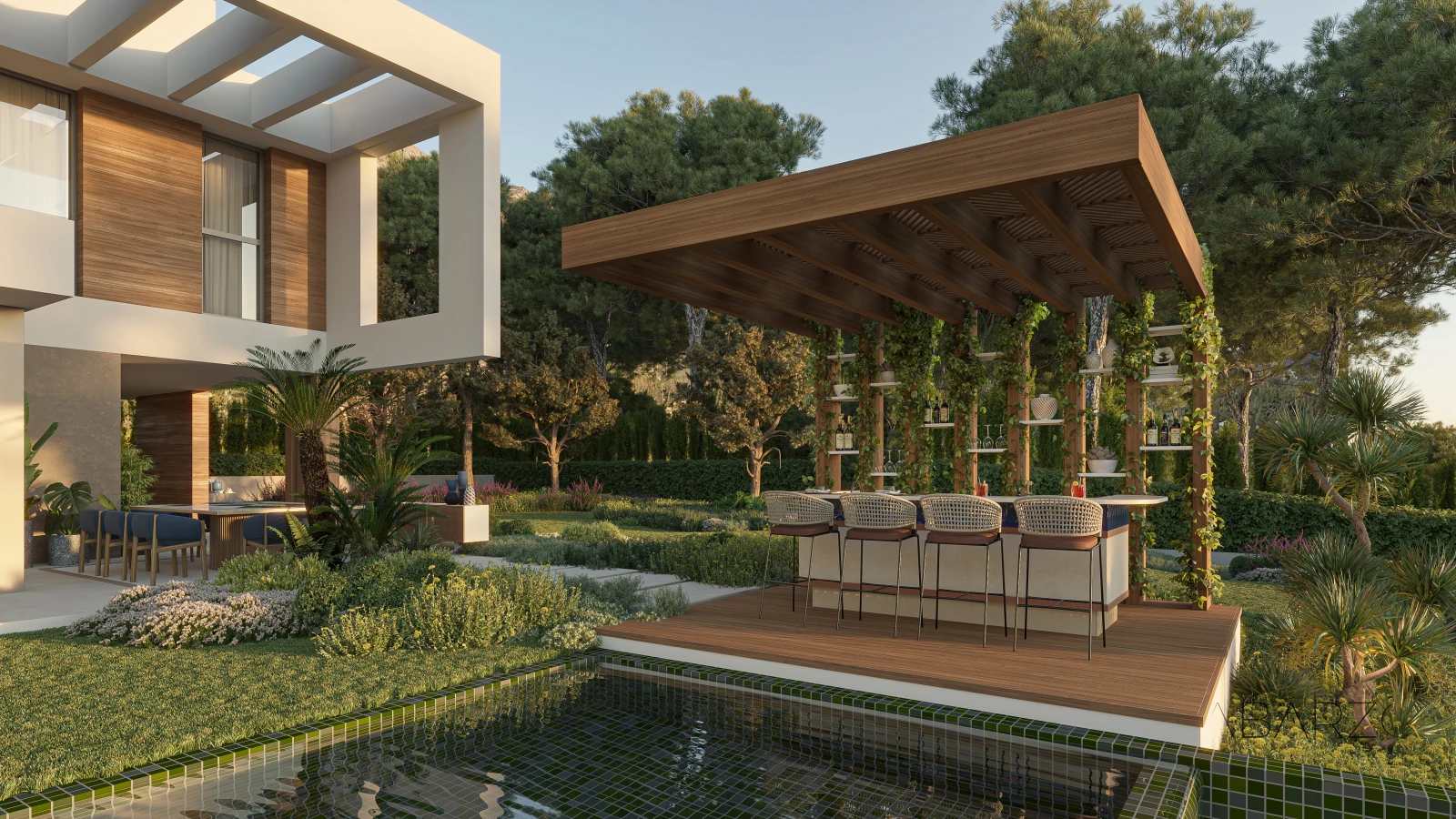 New Build Villas with community SPA, gym and indoor pool in Marbella — interior, Nueva Andalucía, Marbella (36 of 45)
