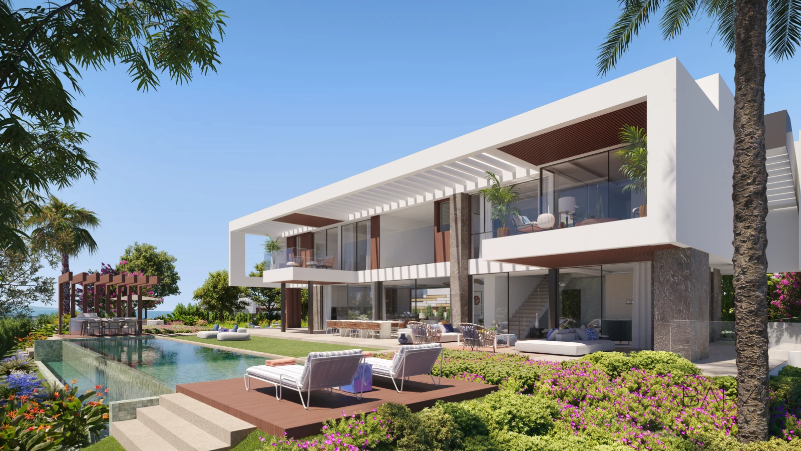 New Build Villas with community SPA, gym and indoor pool in Marbella — interior, Nueva Andalucía, Marbella (48 of 59)