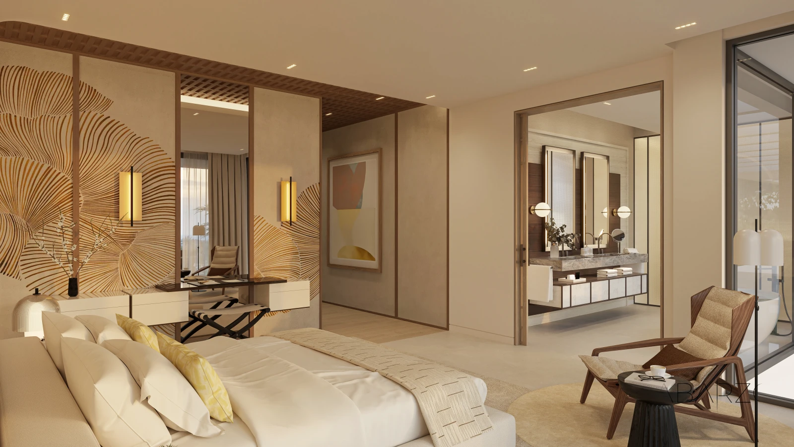 New Build Villas with community SPA, gym and indoor pool in Marbella — interior, Nueva Andalucía, Marbella (55 of 59)