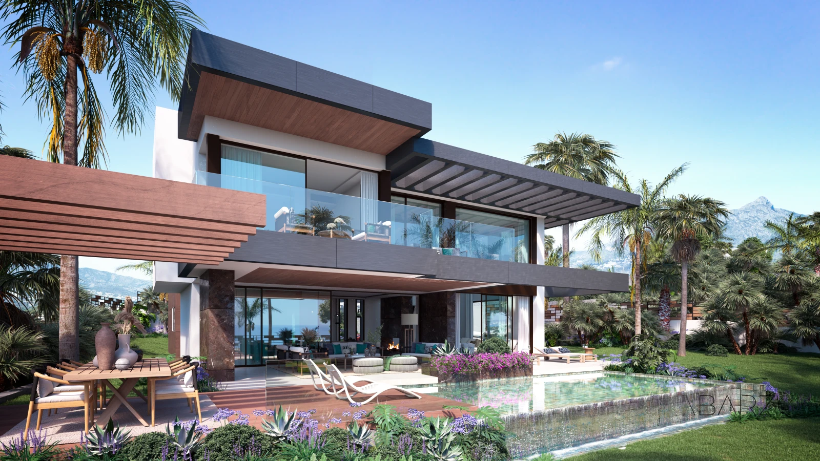 New Build Villas with community SPA, gym and indoor pool in Marbella — interior, Nueva Andalucía, Marbella (26 of 45)