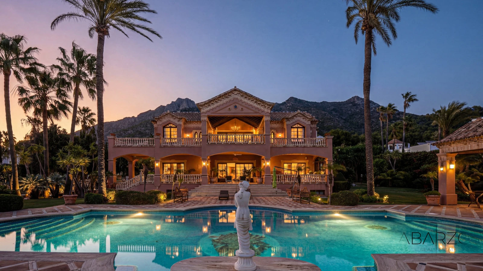 Luxury villa with sea and mountain views in Sierra Blanca — interior, Golden Mile, Marbella (49 of 49)