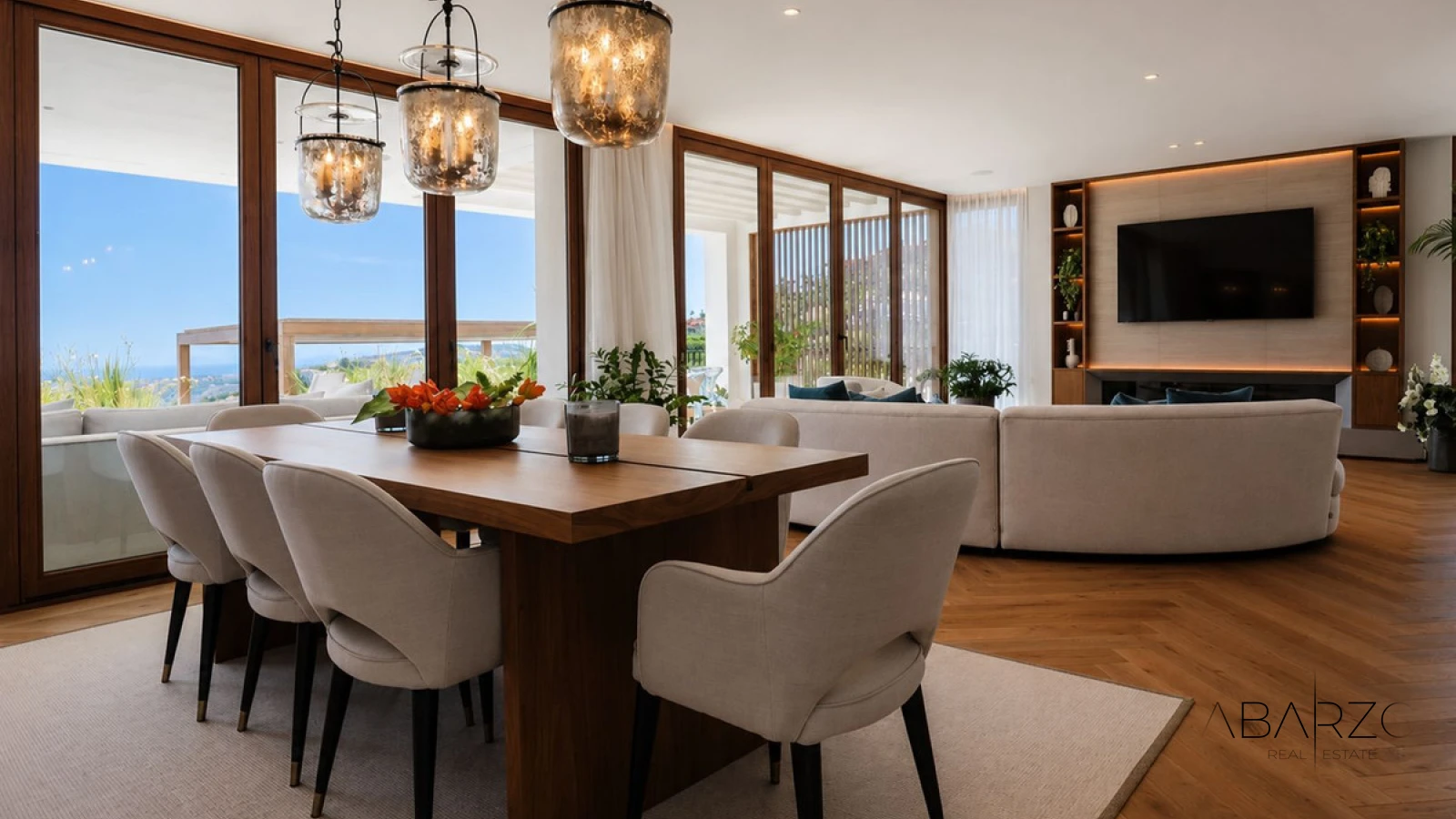 Villa Serena: Contemporary 5-Bedroom Villa in The Hills, La Quinta with Panoramic Sea Views — interior, La Quinta, Benahavís (6 of 47)