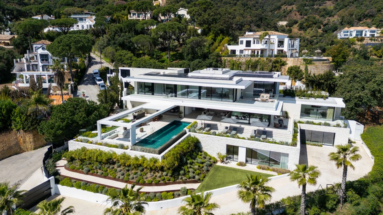 Contemporary Villa for Sale with Sea Views in El Madroñal — luxury property for sale in El Madroñal, Benahavís