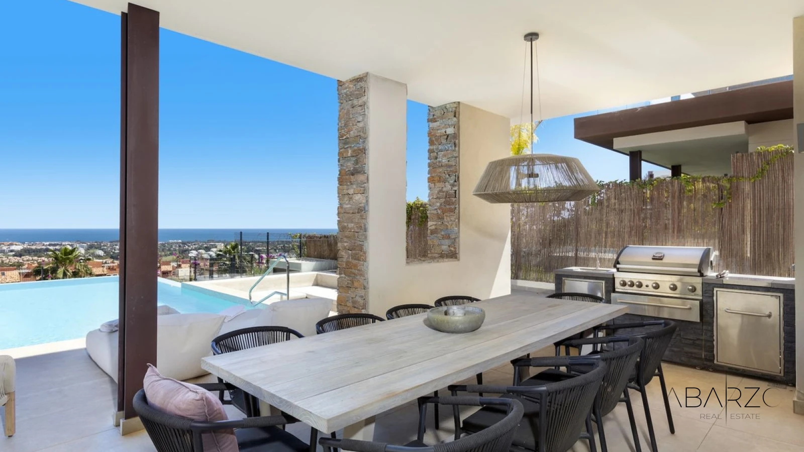 Villa with panoramic sea views with private infinity pool and terraces in Benahavís — interior, Marbella Club Golf Resort, Benahavís (2 of 37)