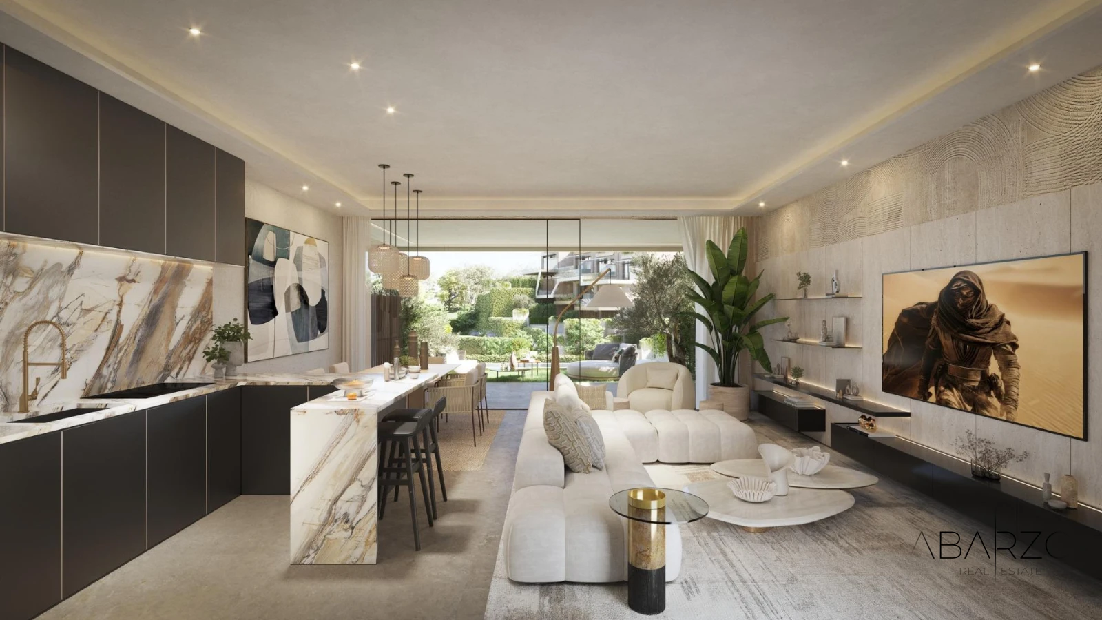 Luxury Contemporary Townhouses with Private Pool in Elviria Hills, Marbella East — interior, Marbella East, Marbella (4 of 21)