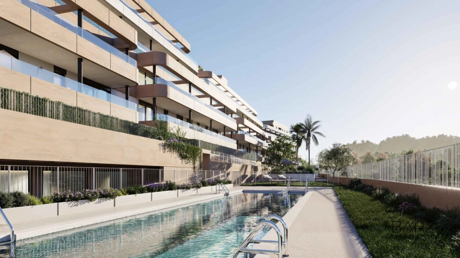 New Build Apartments in Estepona Golf with Sea and Golf Views — luxury property for sale in West Estepona, Estepona