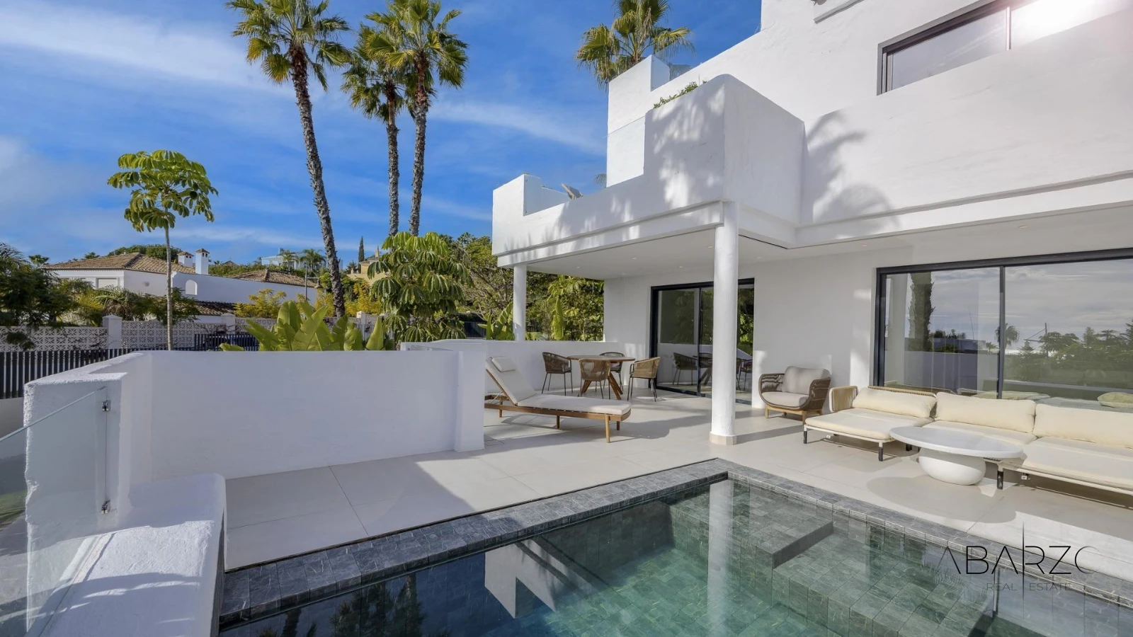 Luxury Duplex Homes in El Paraiso, Estepona-Marbella Area with Sea Views — luxury property for sale in New Golden Mile, Estepona