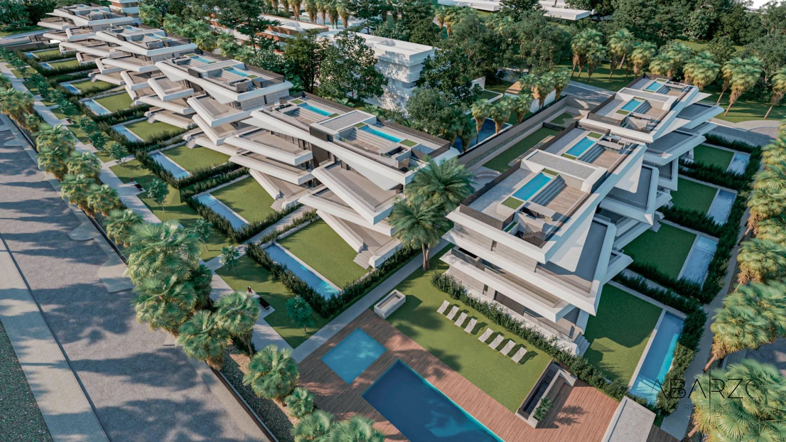 Boutique New Build Apartments on the New Golden Mile Near Estepona with Private Pools and Gardens — luxury property for sale in New Golden Mile, Estepona