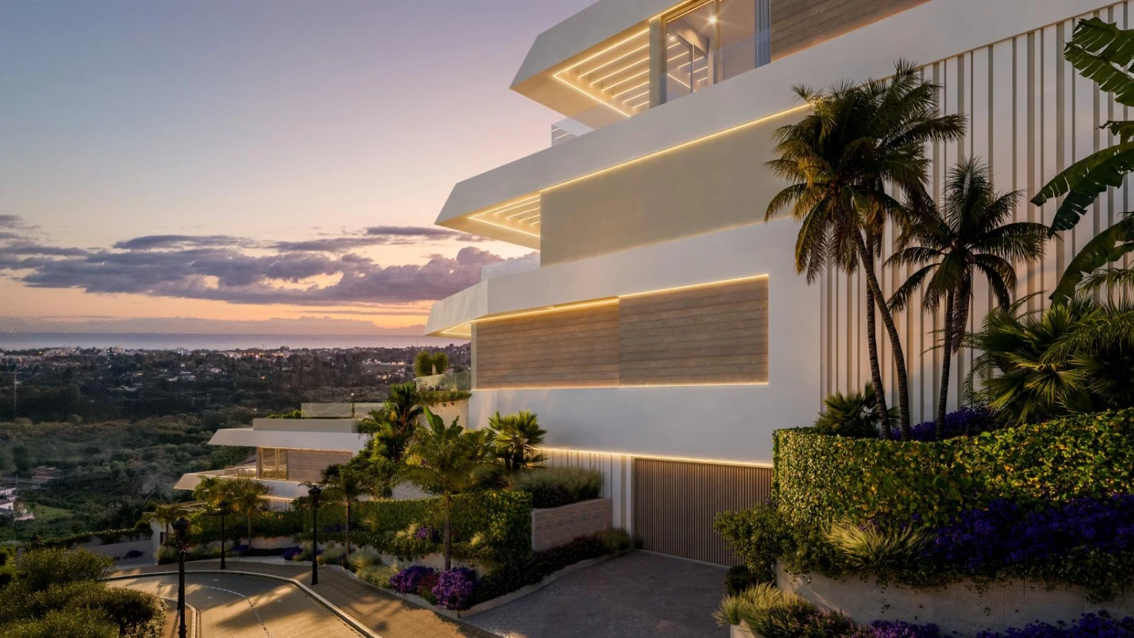Boutique Apartments in Benahavís Golden Triangle with Sea and Mountain Views — luxury property for sale in Monte Halcones, Benahavís