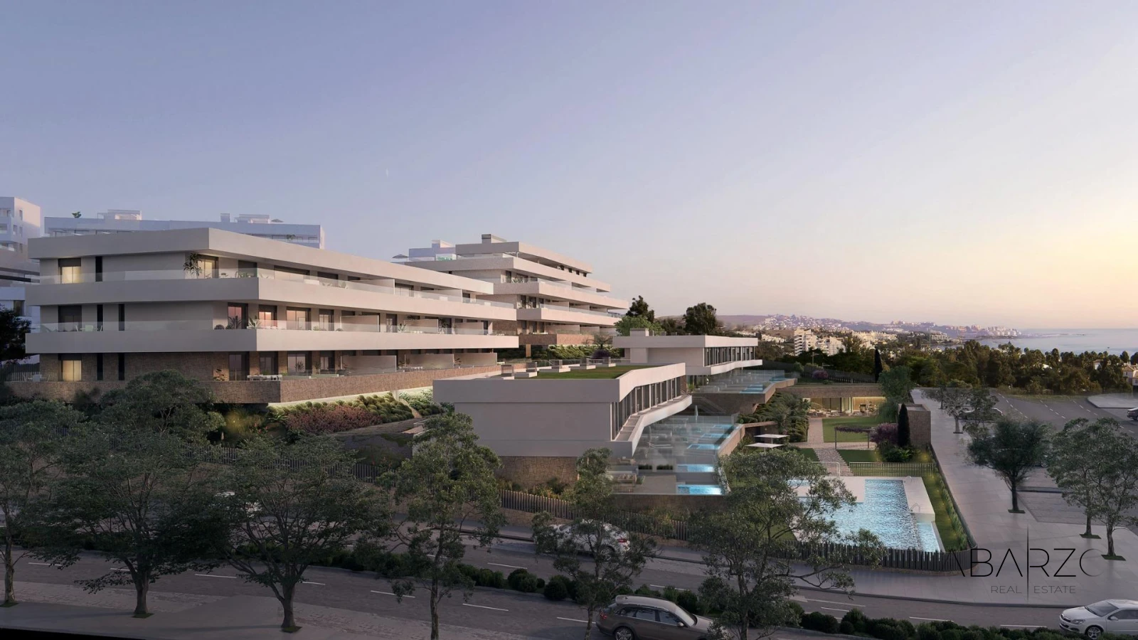 New Build Apartments and Townhouses with Sea Views in Estepona’s Best Area — luxury property for sale in West Estepona, Estepona