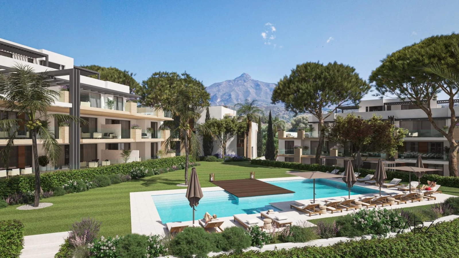 Exclusive New Apartments in Aloha Golf, Nueva Andalucía Marbella with Rooftop Pools — luxury property for sale in Nueva Andalucia, Marbella