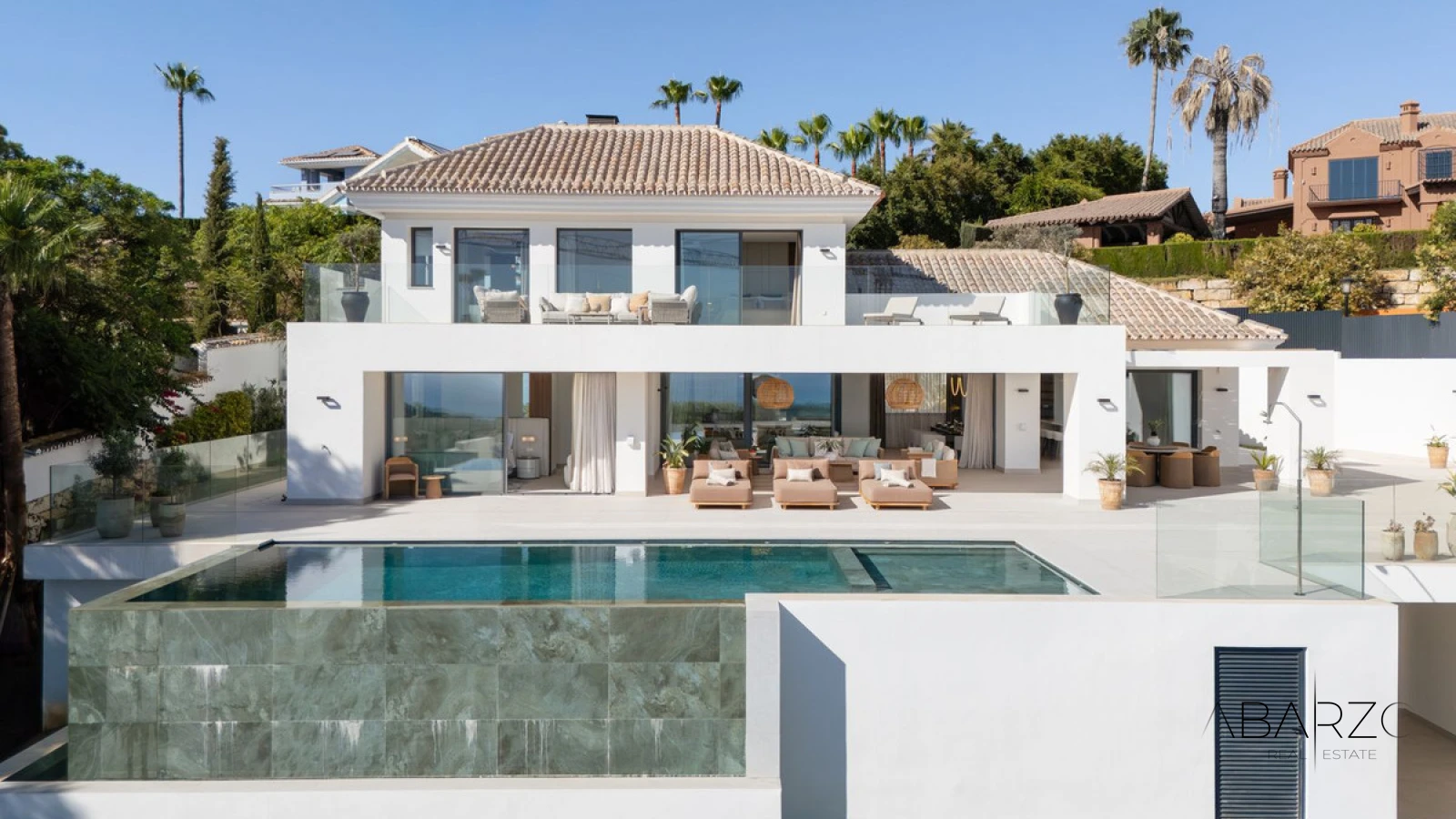Brand New Luxury Villa in Elviria Marbella with Panoramic Sea Views — luxury property for sale in Marbella East, Marbella