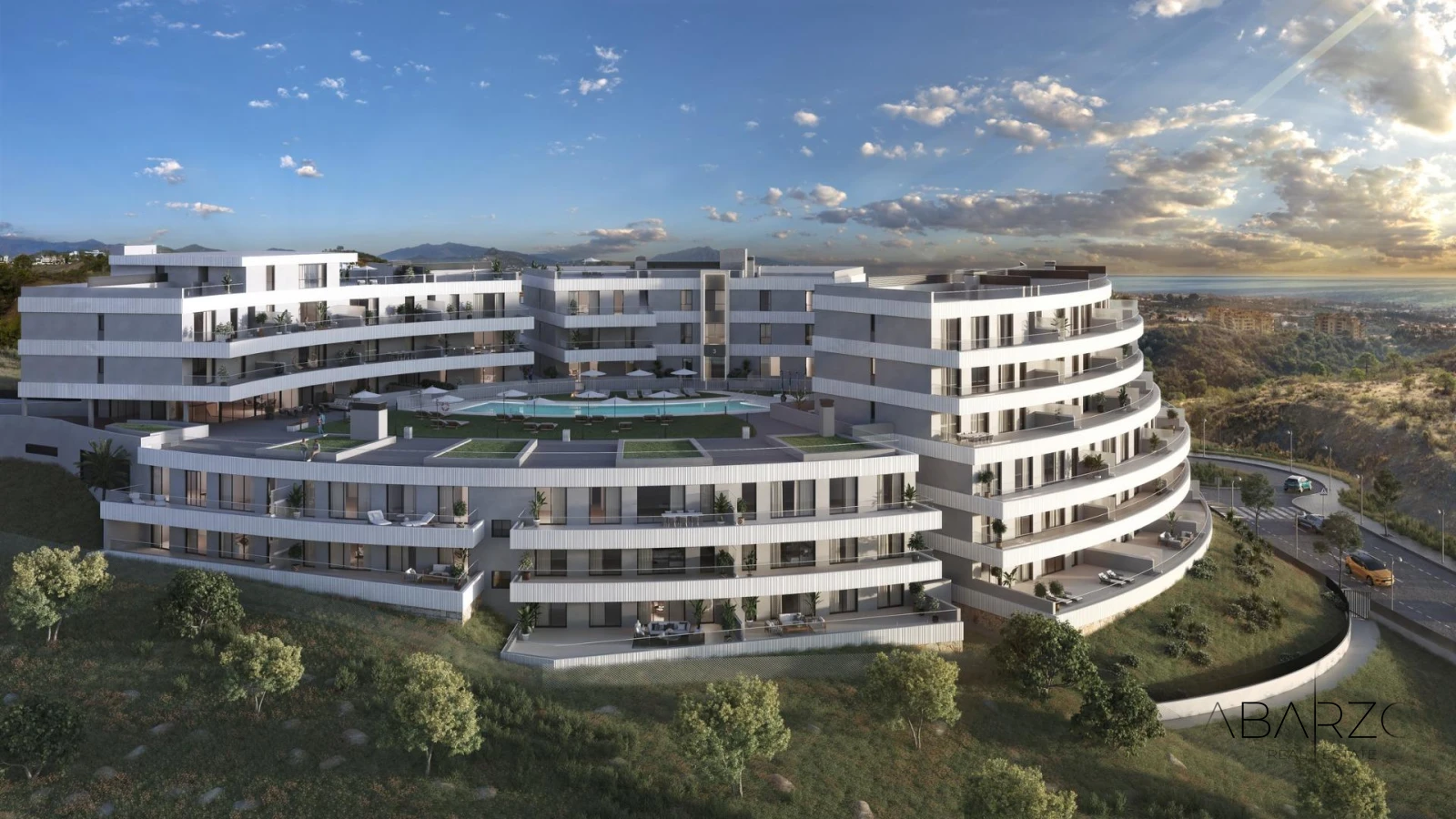 New Build Apartments with Sea Views in Selwo, Estepona – Modern Homes in Natural Setting — luxury property for sale in New Golden Mile, Estepona
