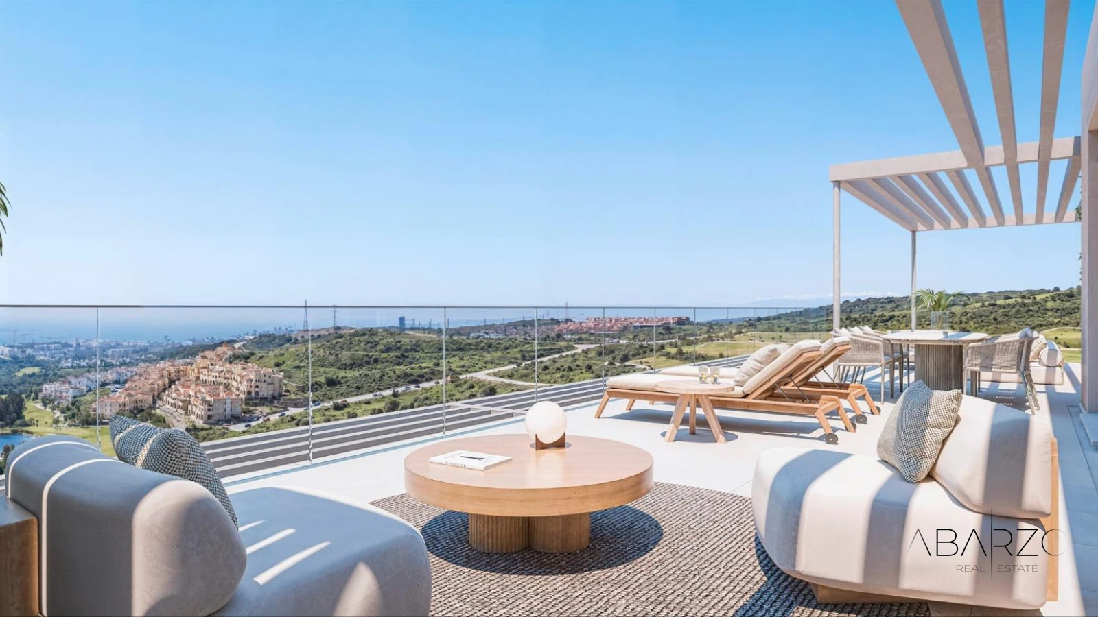 New Build Apartments near Estepona with Golf and Sea Views — luxury property for sale in Valle Romano, Estepona