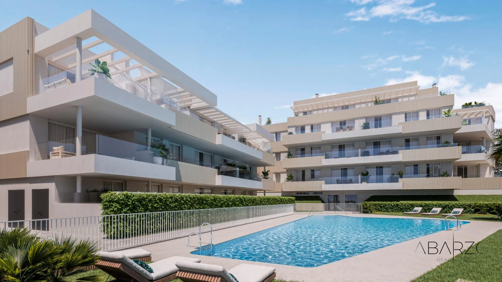 New Apartments in Estepona with Pool and Garage in Prime Location — luxury property for sale in Estepona Old Town, Estepona