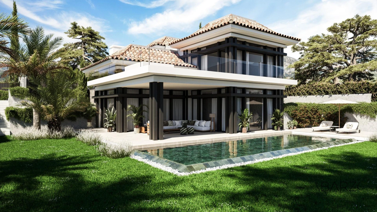 Luxury Villas with Private Pools in Marbella’s Golden Mile – Exclusive Living — luxury property for sale in Golden Mile, Marbella