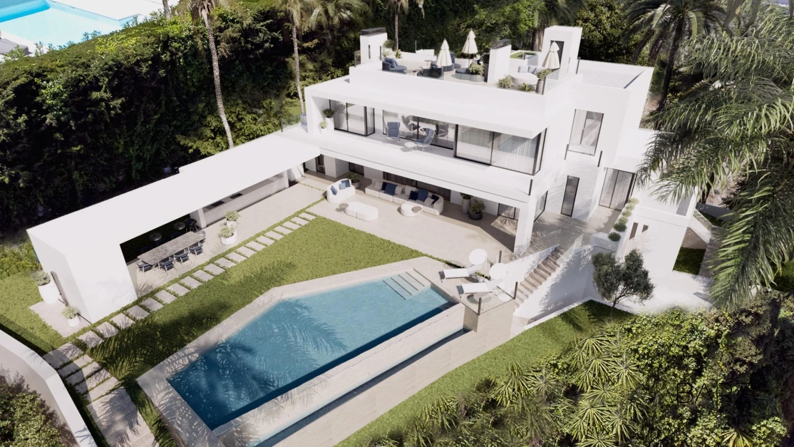 Luxurious Living Villas In Cascada De Camoján, near Sierra Blanca, Marbella — interior, Golden Mile, Marbella (3 of 46)