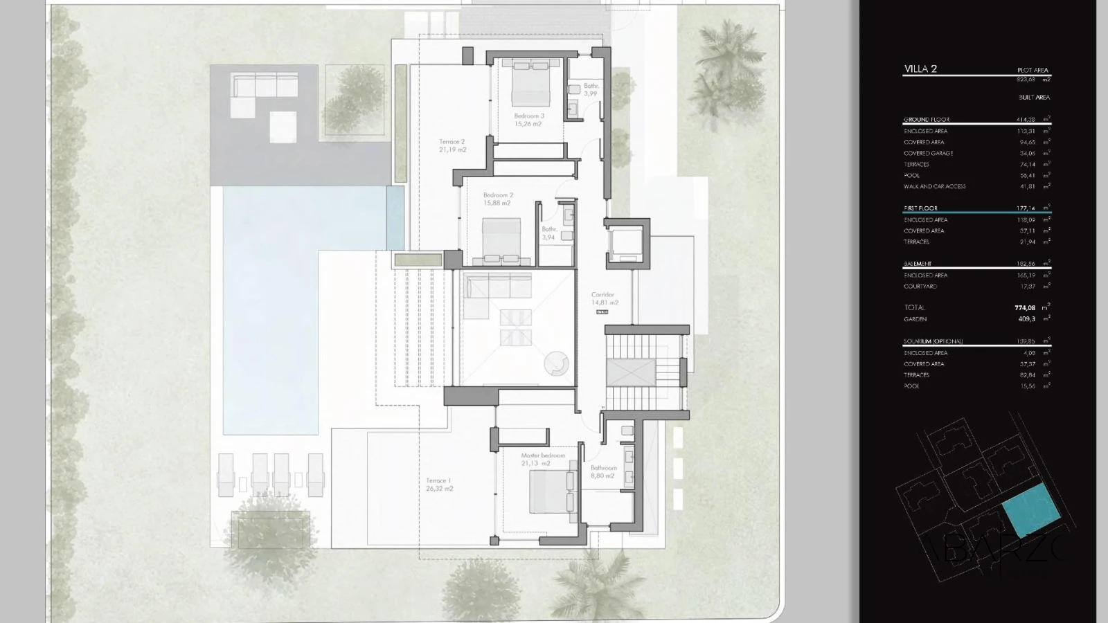 Новые виллы в Марбелье с бассейном и близостью к морю — interior, Cortijo Blanco, San Pedro de Alcántara (38 of 41)