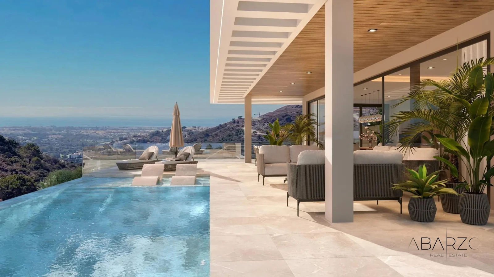 LUXURY NEW BUILD VILLAS WITH SEA VIEW IN BENAHAVIS — luxury property for sale in El Madroñal, Benahavís