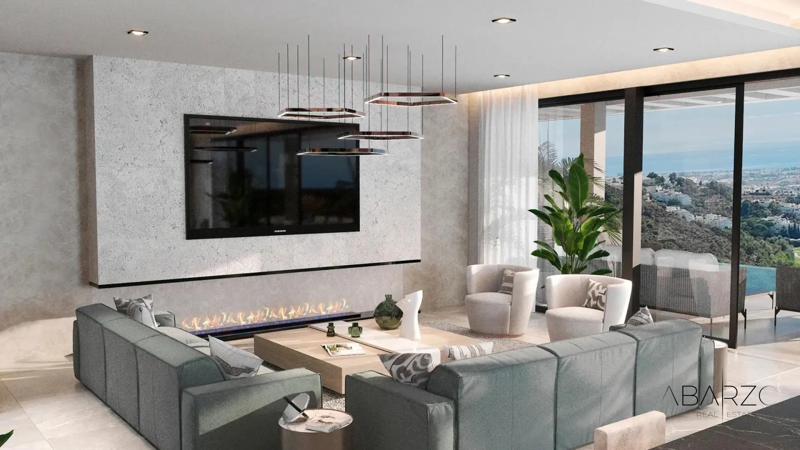 LUXURY NEW BUILD VILLAS WITH SEA VIEW IN BENAHAVIS — interior, El Madroñal, Benahavís (5 of 23)