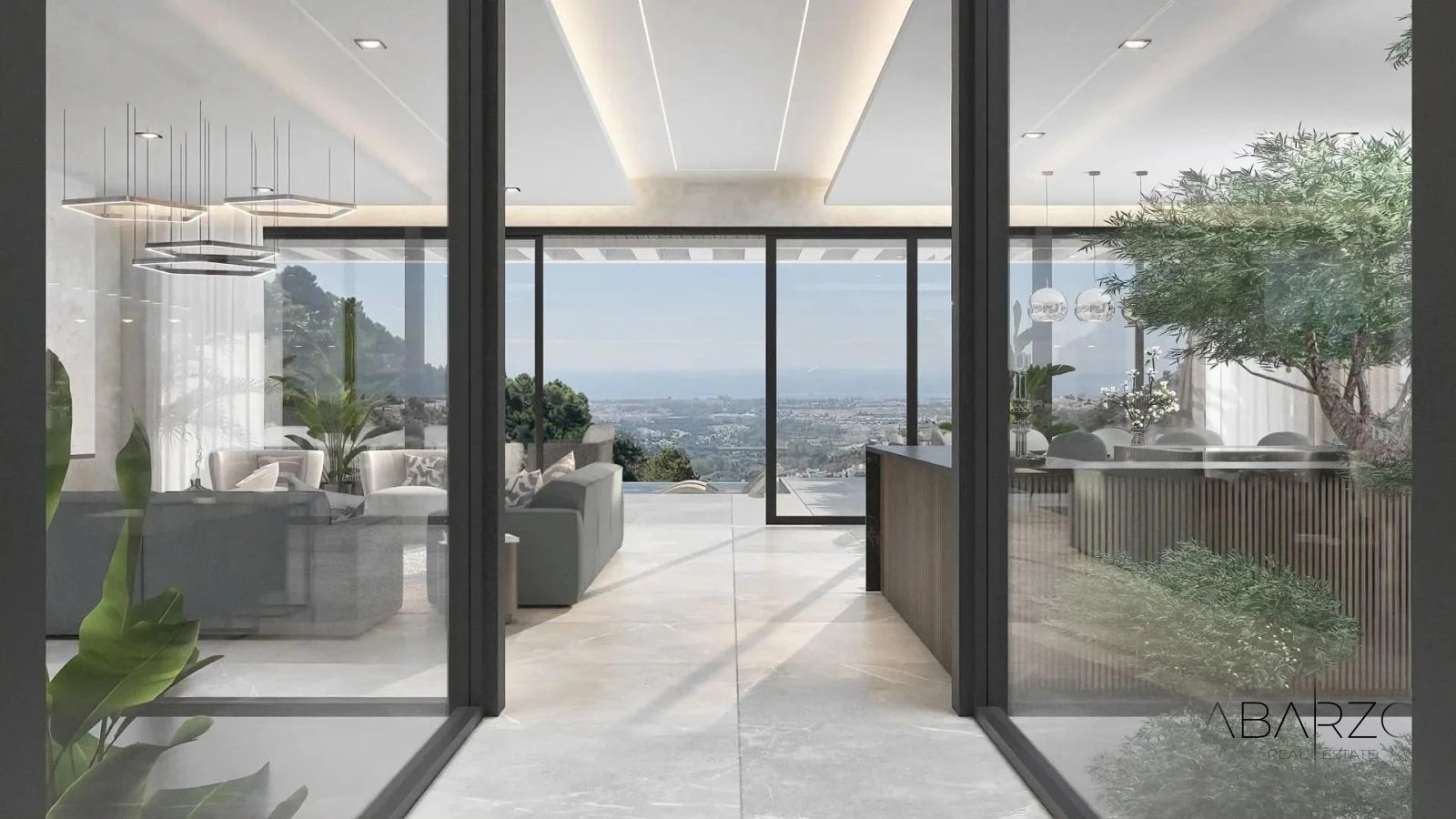LUXURY NEW BUILD VILLAS WITH SEA VIEW IN BENAHAVIS — interior, El Madroñal, Benahavís (3 of 23)