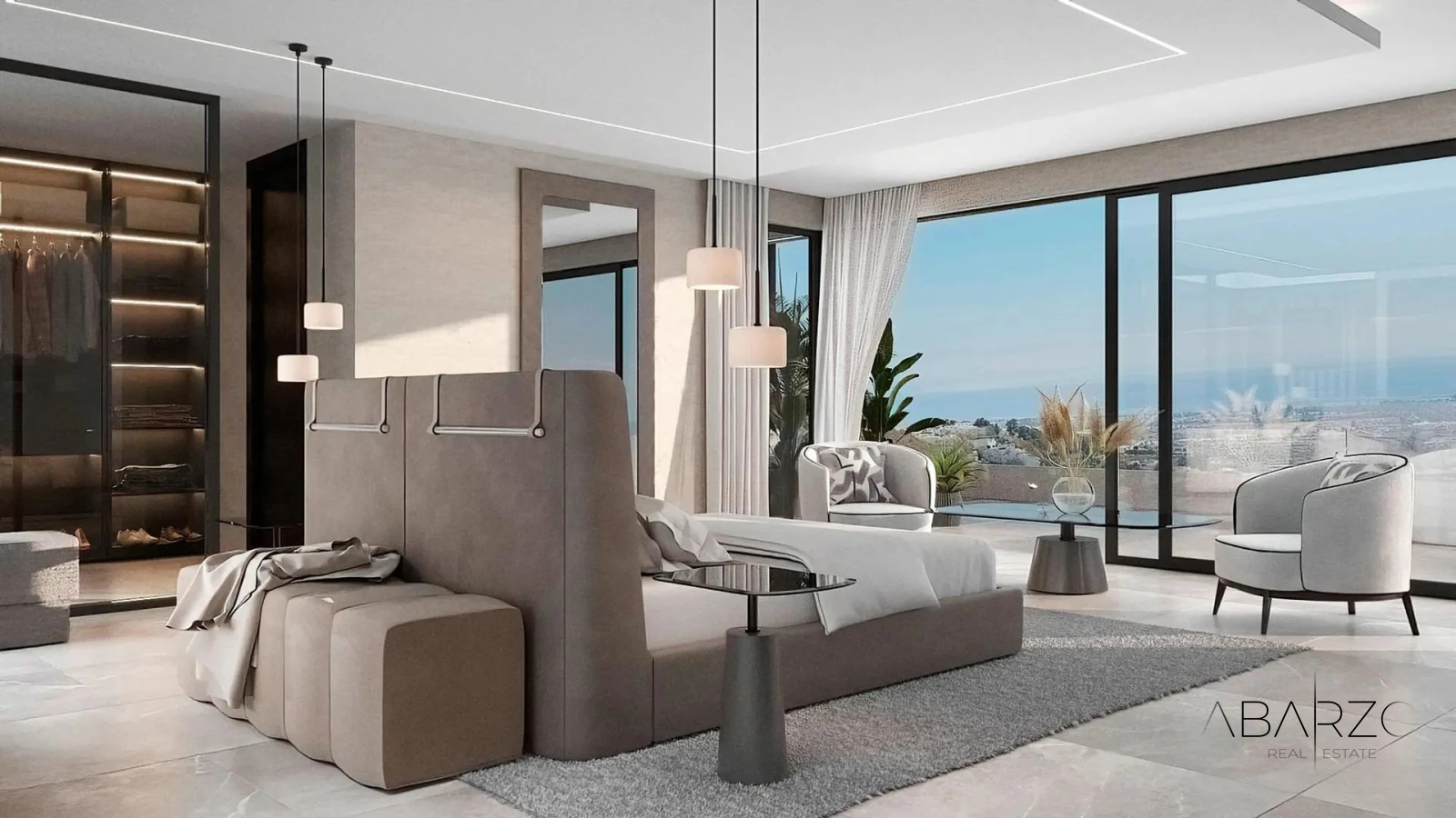 LUXURY NEW BUILD VILLAS WITH SEA VIEW IN BENAHAVIS — interior, El Madroñal, Benahavís (10 of 23)