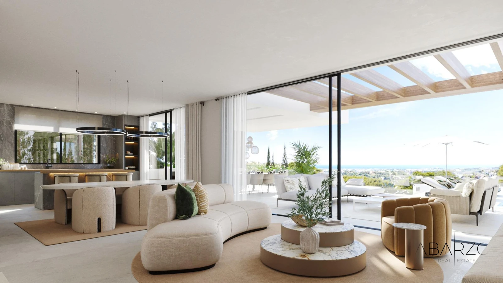 NEW BUILD LUXURY VILLA NEAR ESTEPONA WITH PANORAMIC MEDITERRANEAN VIEWS — interior, New Golden Mile, Estepona (6 of 49)