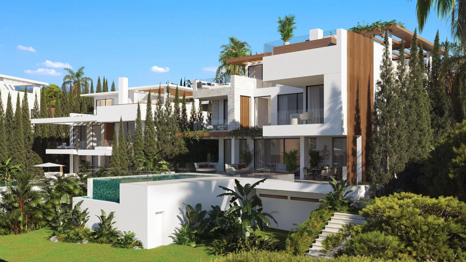 NEW BUILD LUXURY VILLA NEAR ESTEPONA WITH PANORAMIC MEDITERRANEAN VIEWS — interior, New Golden Mile, Estepona (47 of 49)