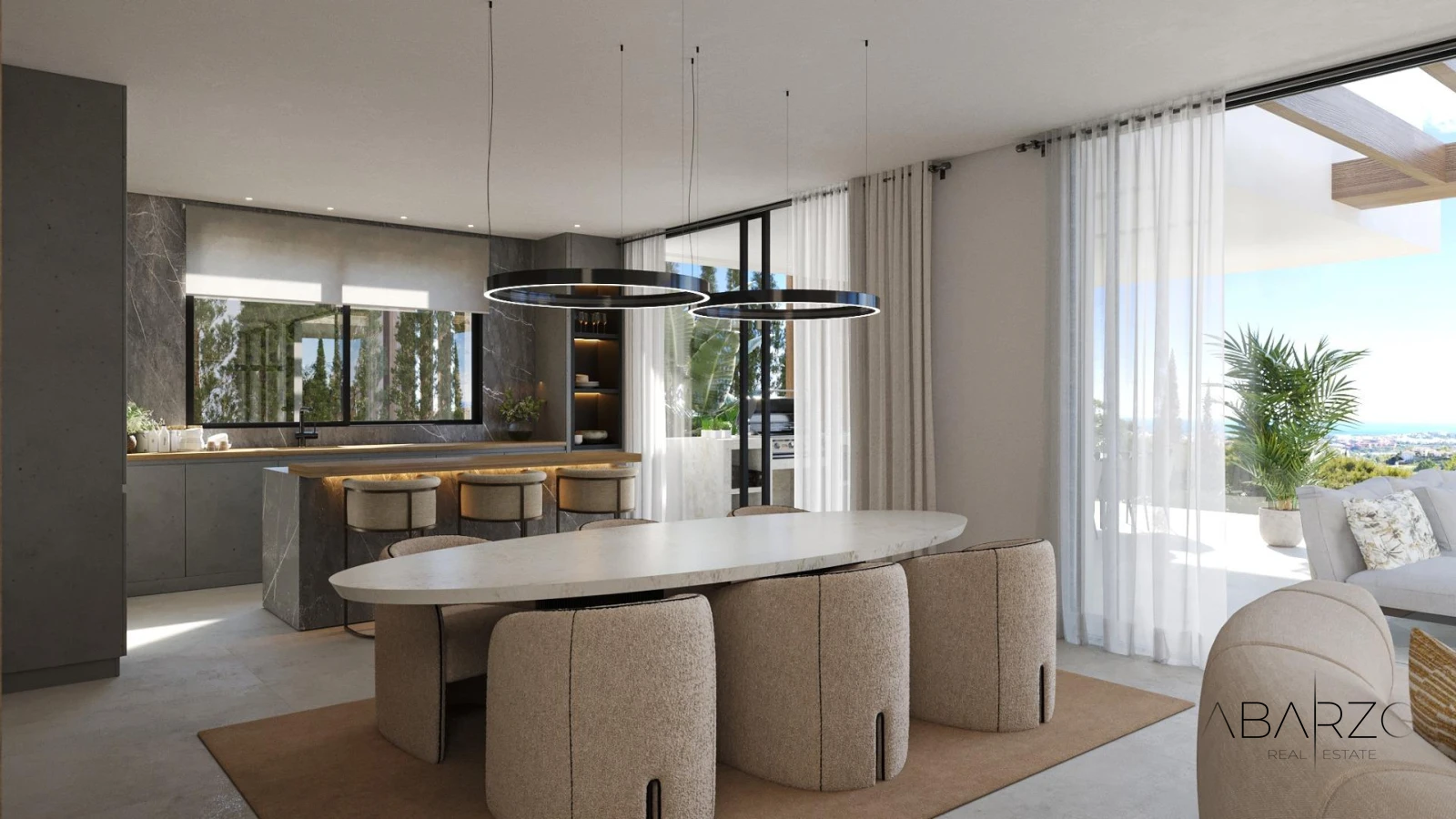 NEW BUILD LUXURY VILLA NEAR ESTEPONA WITH PANORAMIC MEDITERRANEAN VIEWS — interior, New Golden Mile, Estepona (10 of 49)