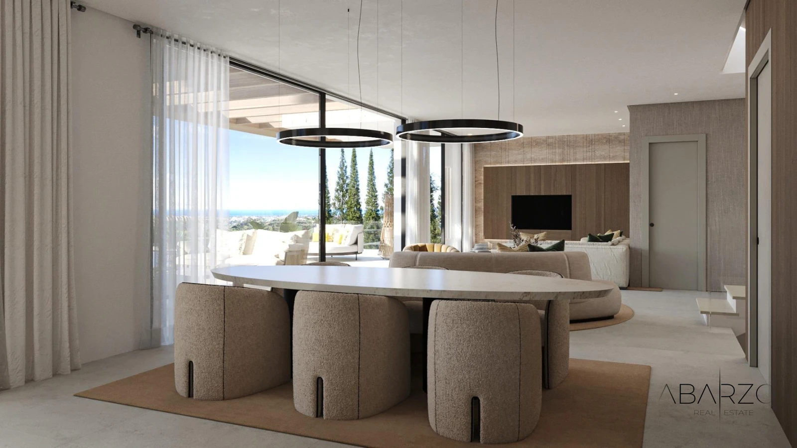 NEW BUILD LUXURY VILLA NEAR ESTEPONA WITH PANORAMIC MEDITERRANEAN VIEWS — interior, New Golden Mile, Estepona (9 of 49)