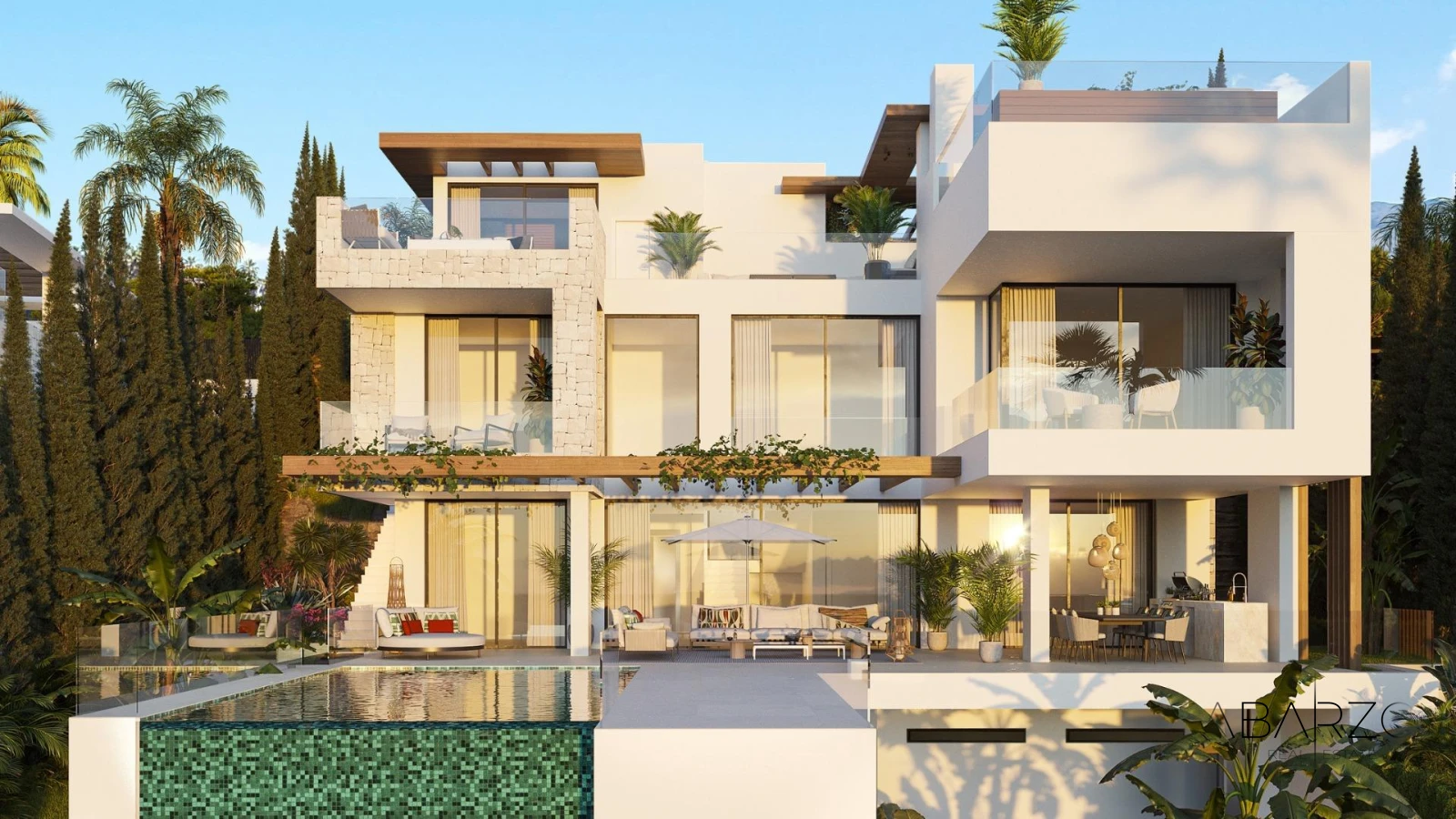 NEW BUILD LUXURY VILLA NEAR ESTEPONA WITH PANORAMIC MEDITERRANEAN VIEWS — interior, New Golden Mile, Estepona (47 of 49)
