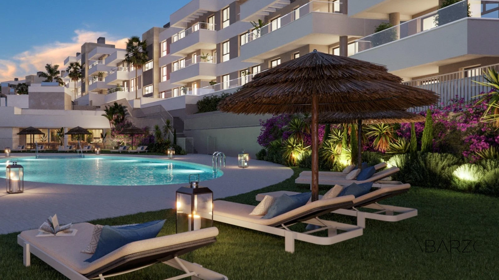 New Build Apartments and Penthouses in Estepona with Pools and Gym — luxury property for sale in West Estepona, Estepona