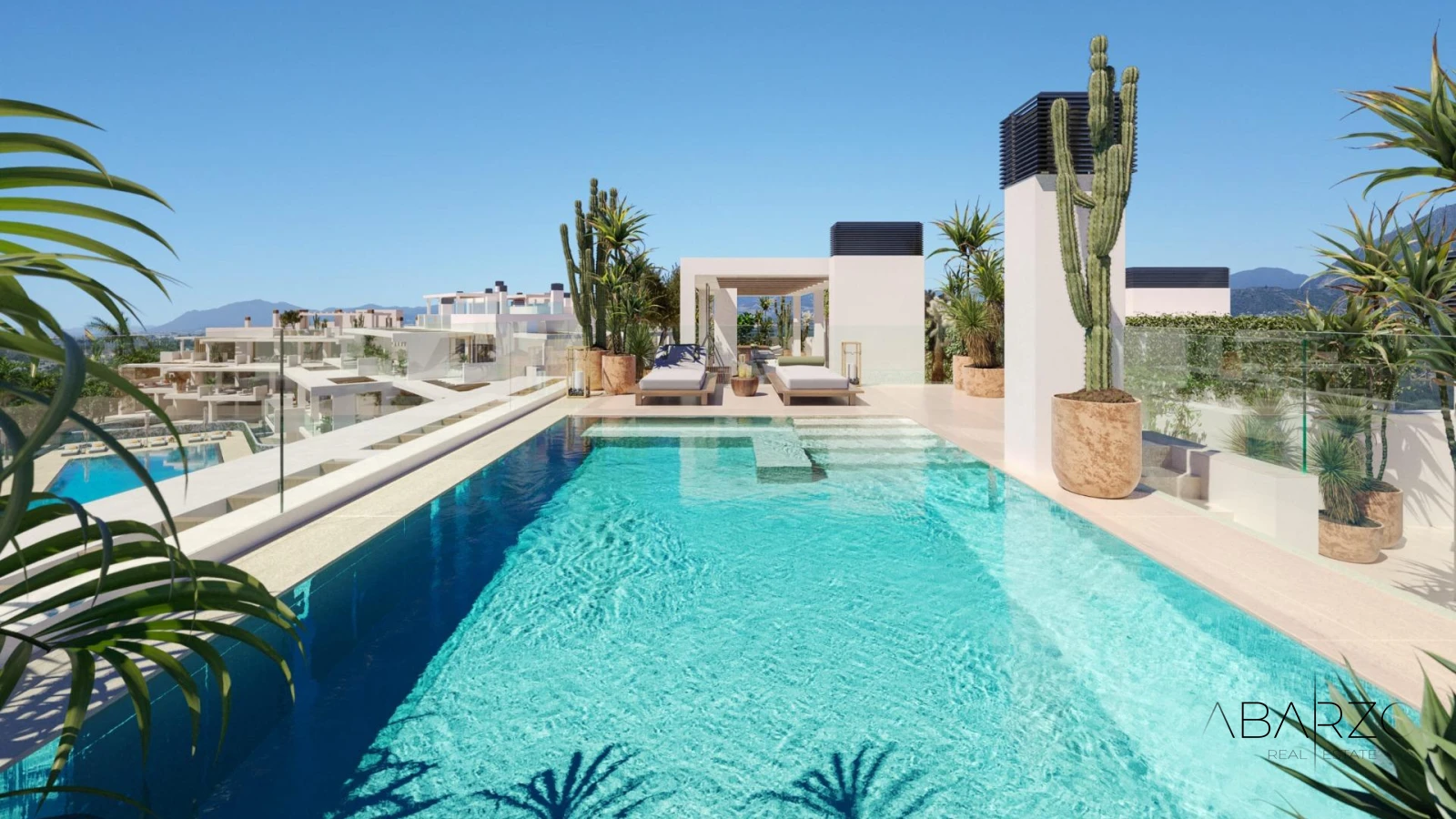 Pisos y Áticos de Lujo en la Milla de Oro de Marbella con Vistas al Mar y Piscinas Privadas — luxury property for sale in Golden Mile, Marbella