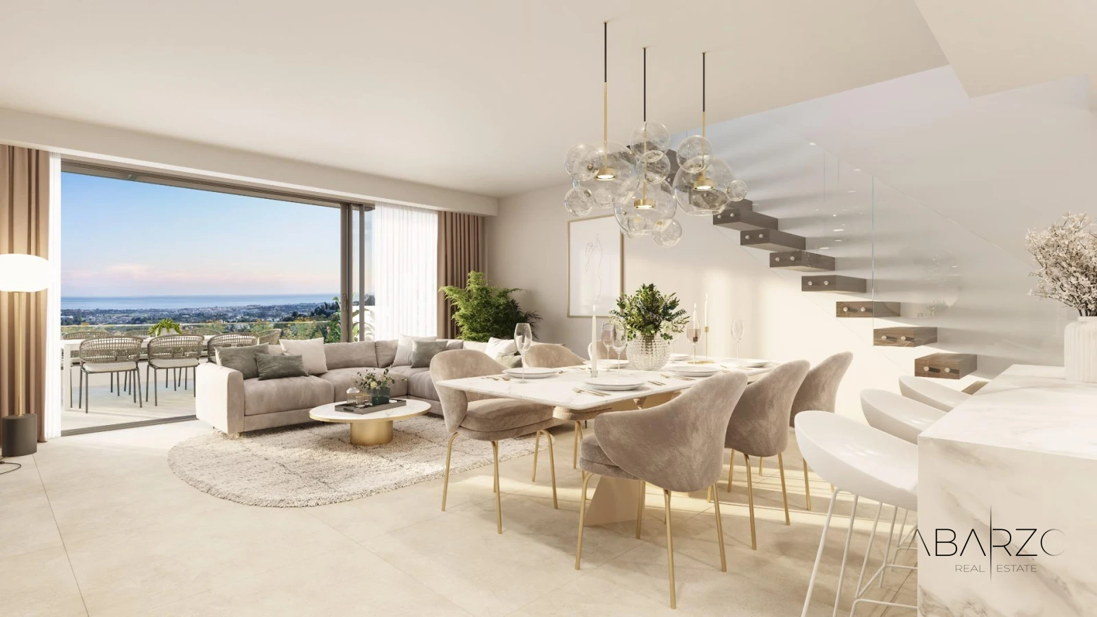 Exclusive 3 & 4 Bedroom Homes with Sea Views in Costa del Sol Urbanisation — interior, La Quinta, Benahavís (3 of 18)