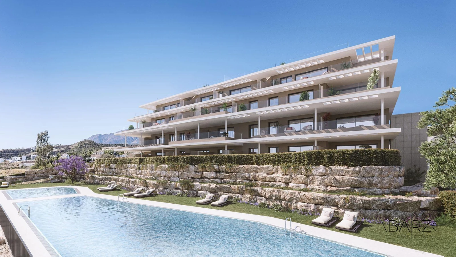 New Build Residential Complex in Estepona with Sea and Mountain Views — luxury property for sale in New Golden Mile, Estepona