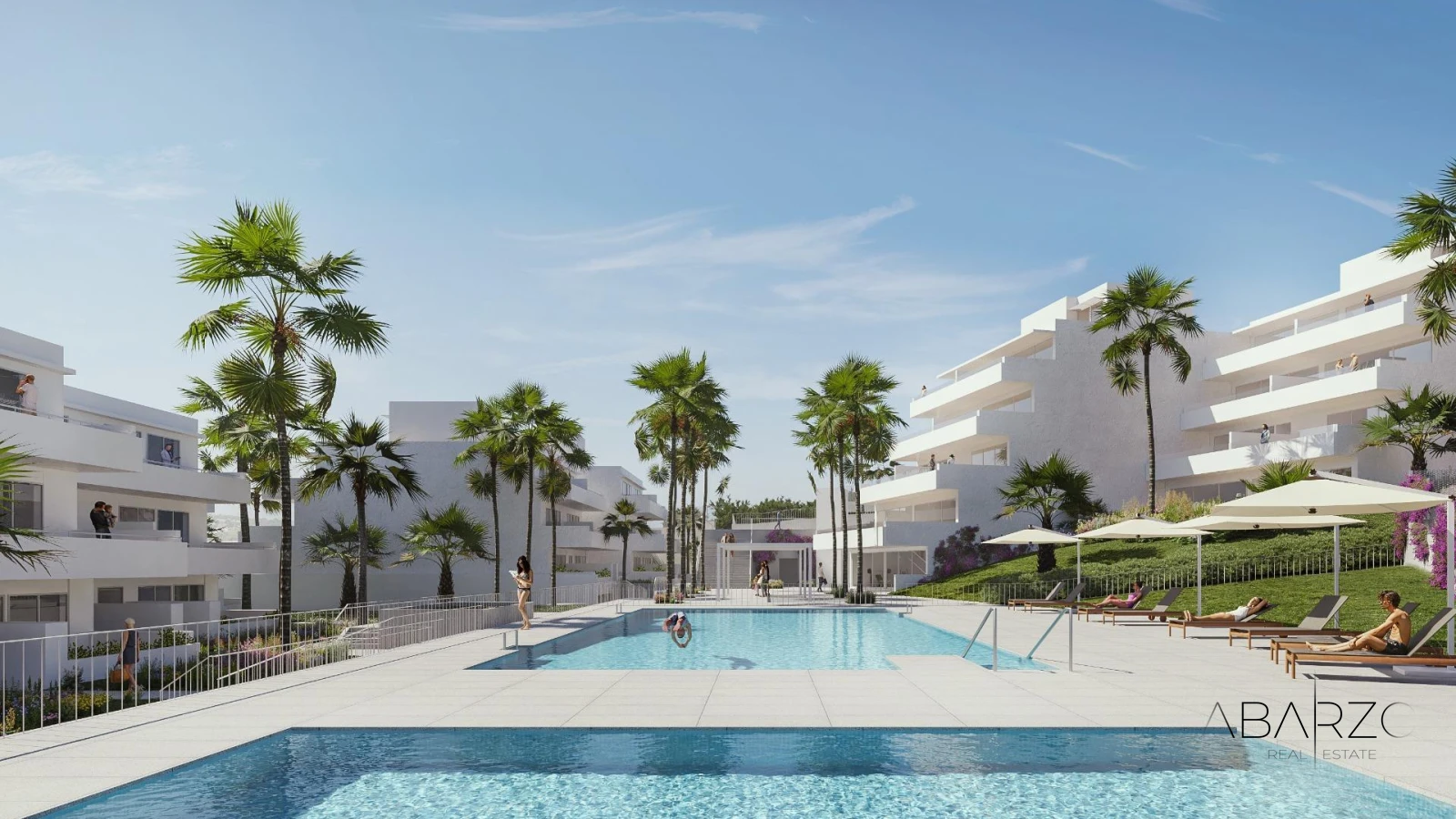 New Build Residential Complex with Gym and Pool in Estepona, Costa del Sol — luxury property for sale in West Estepona, Estepona