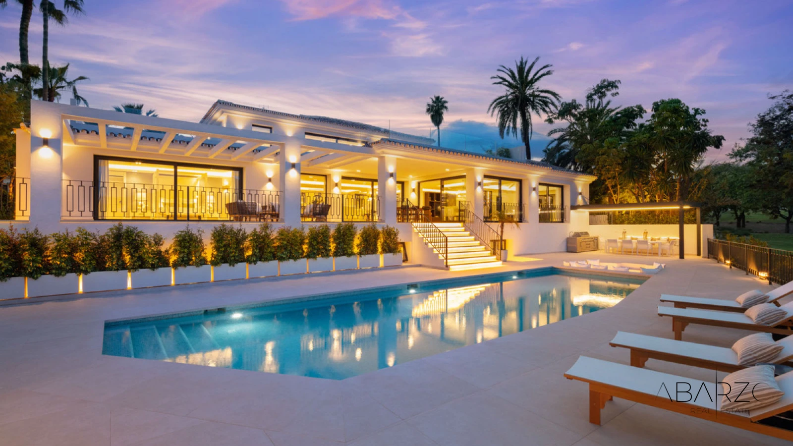 Exceptional 5-Bedroom Villa in Las Brisas Golf, Nueva Andalucía with Heated Pools and Golf Views — luxury property for sale in Nueva Andalucía, Marbella