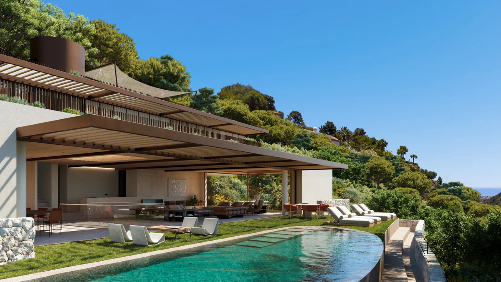 Contemporary Luxury Villa with Sea Views in El Madroñal, Infinity Pool & Private Lift — interior, El Madroñal, Benahavís (3 of 10)