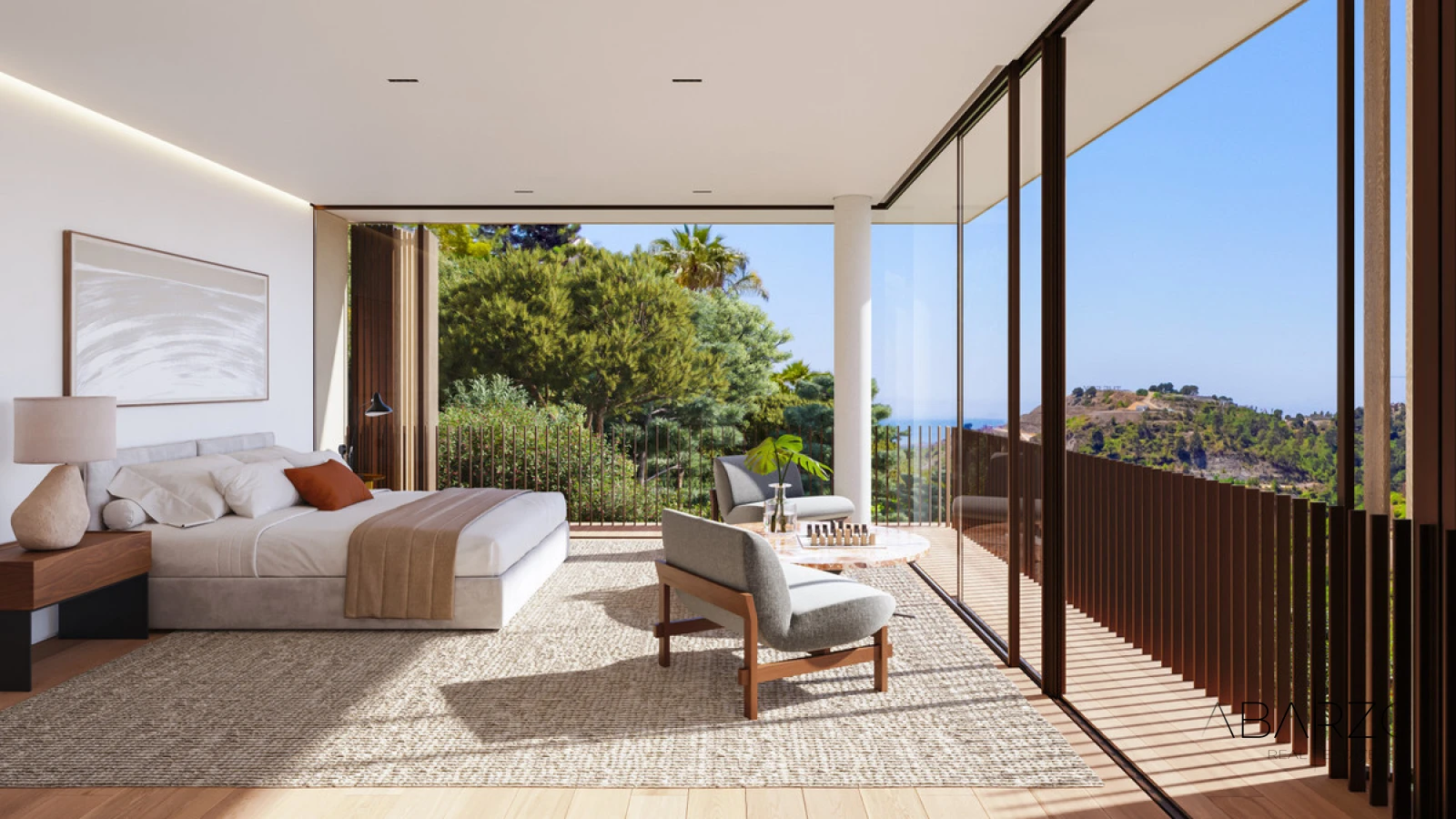 Contemporary architect-designed villa with infinity pool in El Madroñal, private gated community — interior, El Madroñal, Benahavís (7 of 15)