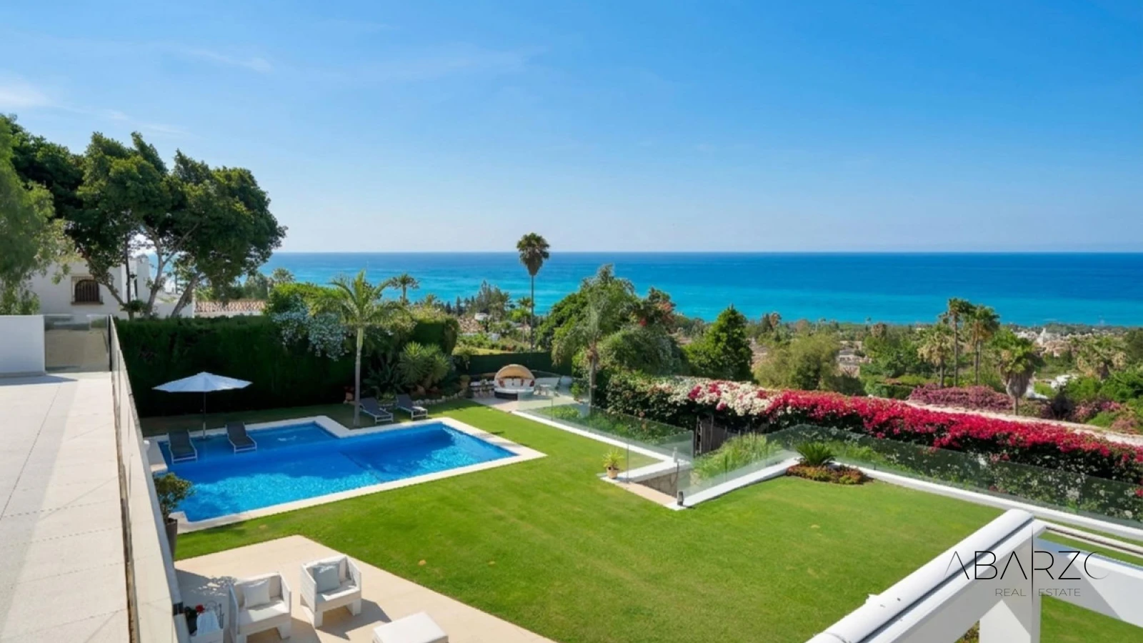 A Contemporary Villa in Marbella Rocío de Nagüeles with Panoramic Mediterranean Views — luxury property for sale in Golden Mile, Marbella