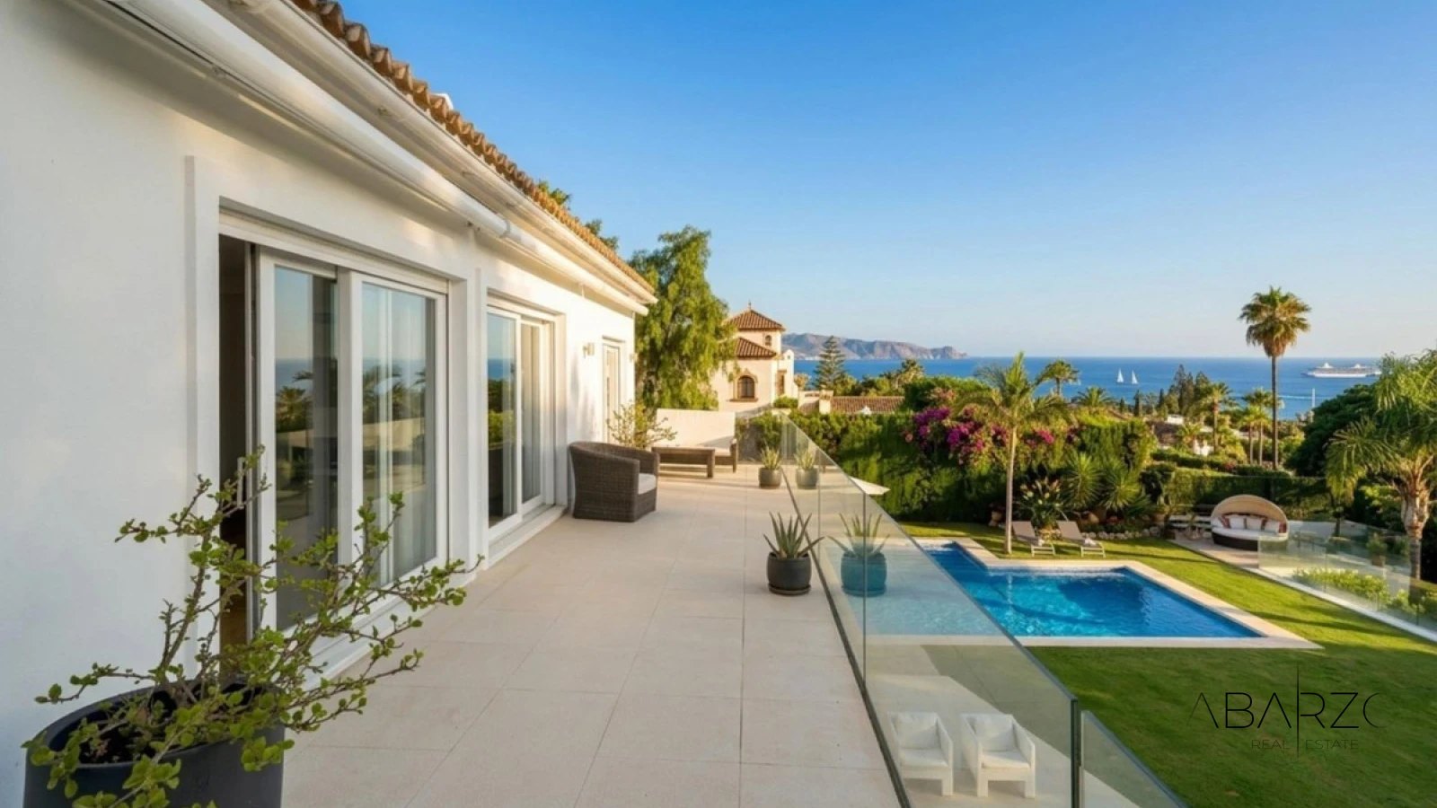 A Contemporary Villa in Marbella Rocío de Nagüeles with Panoramic Mediterranean Views — interior, Golden Mile, Marbella (2 of 49)
