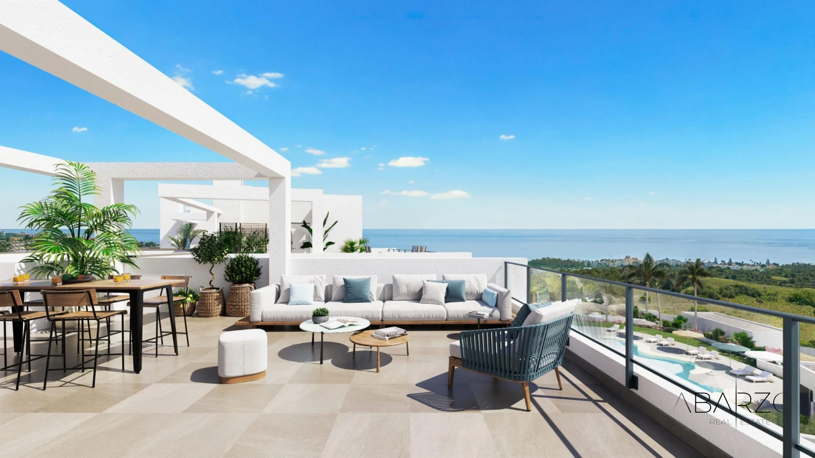 New Build Residential Complex near Estepona Golf with Pool and Parking — luxury property for sale in West Estepona, Estepona