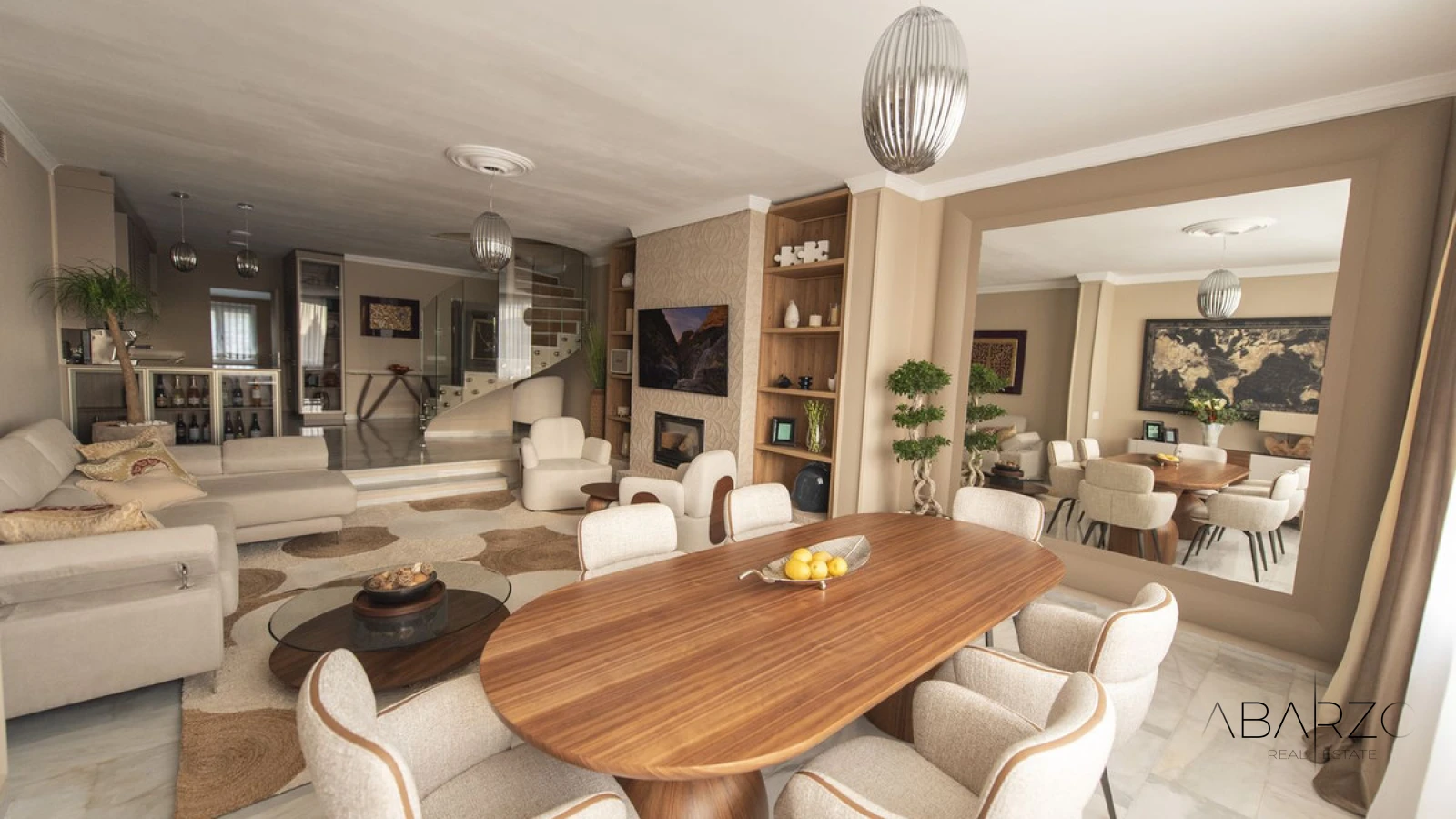 Elegant renovated townhouse in Aloha Marbella with rooftop solarium and terraces — interior, Nueva Andalucía, Marbella (14 of 49)