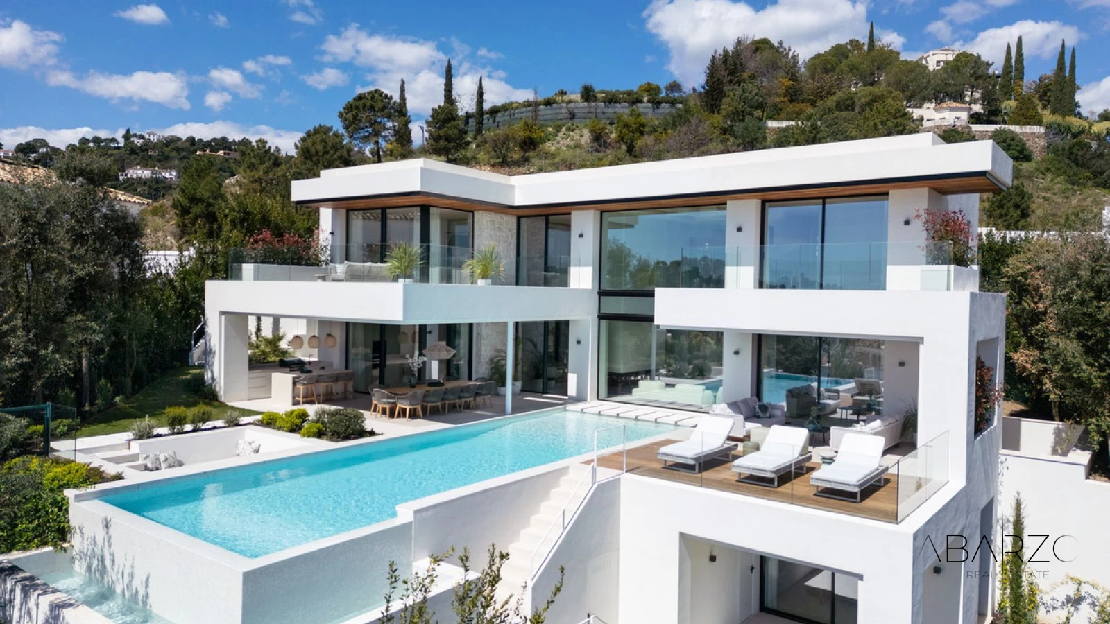 Contemporary Villa with Panoramic Sea Views in Lomas de La Quinta — luxury property for sale in La Quinta, Benahavís