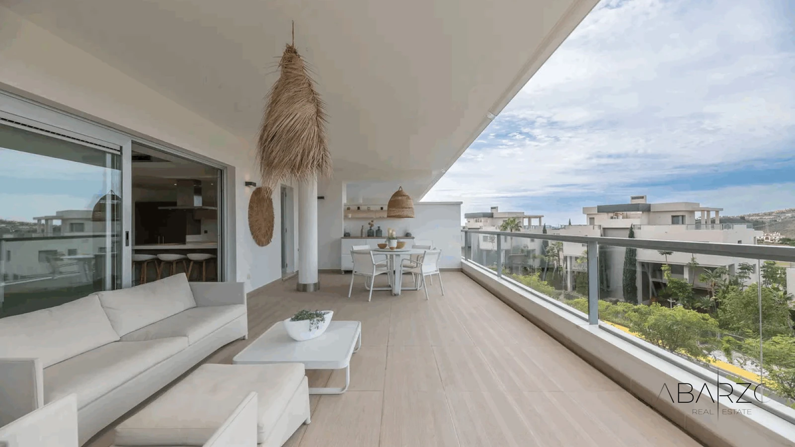 Modern luxury apartment in Avalon, Benahavís with mountain, golf, and sea views — interior, Los Arqueros, Benahavís (21 of 49)